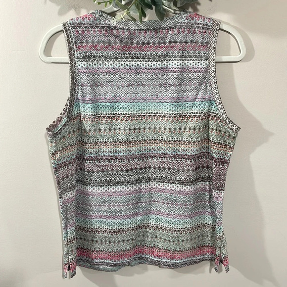 Prana Rosalie Sleeveless Jersey Knit Tank Top L - Picture 5 of 14